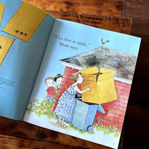 Vintage 1997 Scholastic A Box Can Be Many Things Paperback Book - Picture 3 of 8